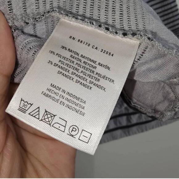 NWT Anthropologie Deletta Striped Tulip Sleeveless Tank Top XS - Picture 7 of 9